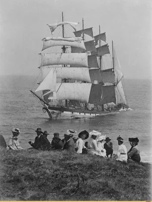 старинные картинки :: старое фото :: прошлый век :: корабль ::  кораблекрушение :: Peterborough :: Англия :: Великобритания :: страны ::  1908 - JoyReactor