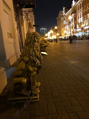 Золотой королевский лев для ломбарда на Старом Арбате в Москве |  КОРОЛЕВСКАЯ АРХИТЕКТУРА