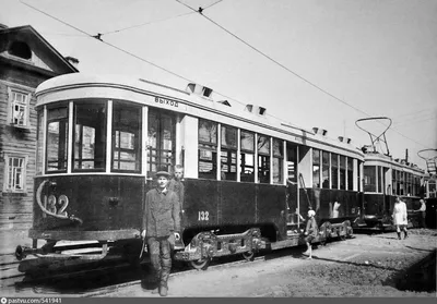 Старый трамвай - Retro photos