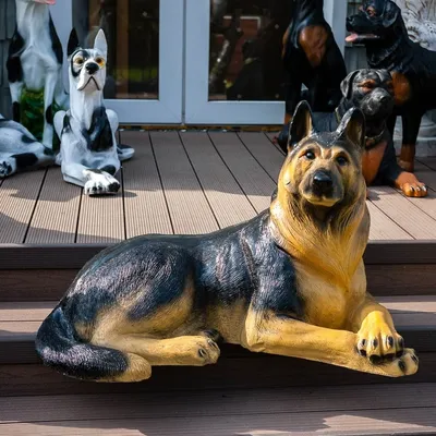 Купить Статуэтка ( скульптура ) Собака 6 см бронзовая (4415058) - HAKKI