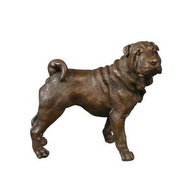 Ceramic Fauna Фарфоровые фигурки собак коллекция статуэтка декор