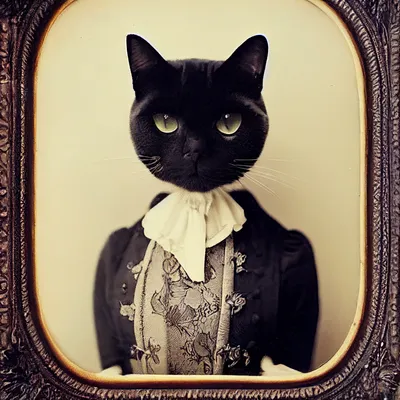 Странные коты Есении: кот телефон» — создано в Шедевруме