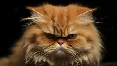 Страшный кот видел то, что люди не видят Стоковое Изображение - изображение  насчитывающей природа, уши: 166027285