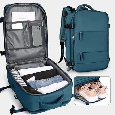 Купить Рюкзак для путешествий, сумка для личных вещей, одобренная для  полетов, чемодан для ручной клади, водонепроницаемая сумка для выходных для  мужчин и женщин | Joom