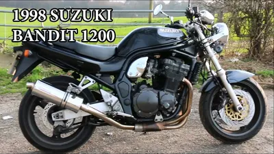 Motorcycle Review - 1998 Suzuki Bandit GSF 1200 - Big, Beefy, Ugly and Fun  - YouTube