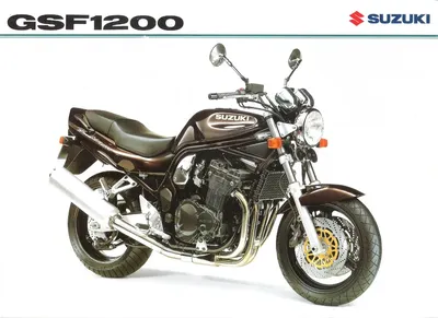 Suzuki GSF1200 GSF1200X 1200 Naked Bandit 1999 UK sales brochure | eBay