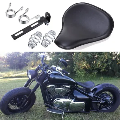 For Suzuki Boulevard C50 M50 S50 C90 M90 Bobber Motorcycle 3'' Spring Solo  Seat | eBay