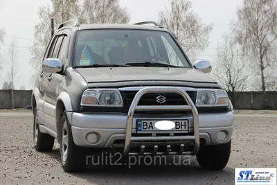 Дефлектор капота для Suzuki Grand Vitara (2005-) / Сузуки Гранд Витара  [SZ02] VT52 (ID#75800400), цена: 60 руб., купить на Deal.by