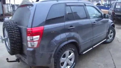 Накладки на передние фары (реснички) Suzuki Grand Vitara 2008-2012 (сузуки  гранд витара) купить с доставкой по России