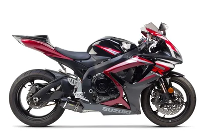 Two Brothers Racing, add an item to your shopping cart: Suzuki GSX-R600/750  (2006-07) Black Series \"V.2\" Slip-On Exhaust System with M-2 Aluminum  Canister 005-1470406V2-B