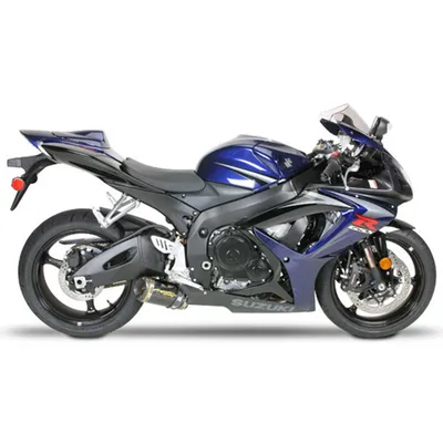 Two Brothers Suzuki GSX-R600 06-07 M-2 Full Exhaust System - Sportbike  Track Gear