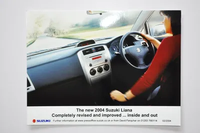Car Press Photo - 2004 Suzuki Liana - Interior | eBay