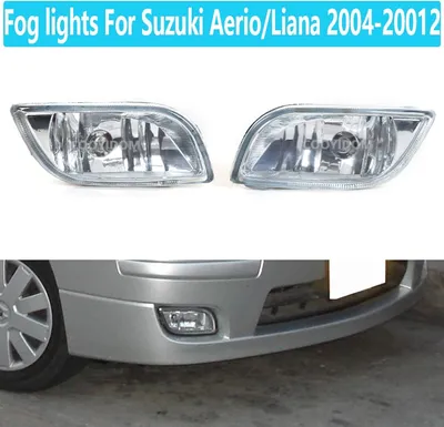 Amazon.com: EUEIKN for Suzuki Aerio/Liana 2004-2012, for Suzuki Sx4  2006-2014, Fog Lights Sedan Fog Lamp Front Bumper Fog Light Day Light :  Automotive