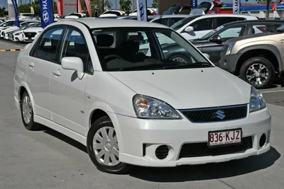 Купить б/у Suzuki Liana I 1.6 MT (103 л.с.) 4WD бензин механика в Клинцах:  зелёный Сузуки Лиана I седан 2004 года на Авто.ру ID 1120675156