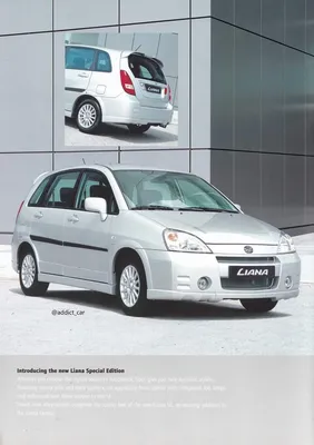Suzuki Liana 1st Generation Facelift