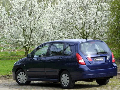 Suzuki Liana I Универсал - характеристики поколения, модификации и список  комплектаций - Сузуки Лиана I в кузове универсал - Авто Mail.ru