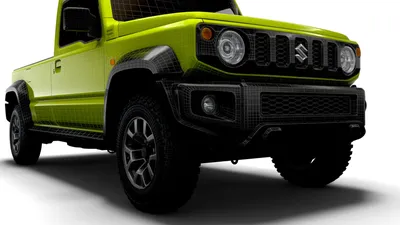 Мал, да удал: представлен новый пикап Suzuki Jimny (видео)