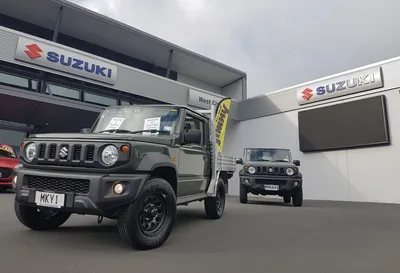 Suzuki Samurai reborn as Jimny pickup conversion