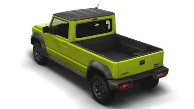 Suzuki Jimny PIckup 2023 3D Model in SUV 3DExport