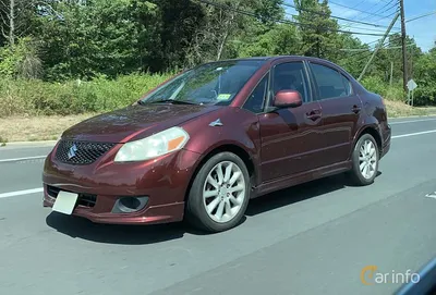 Suzuki SX4 Sedan GL vector drawing