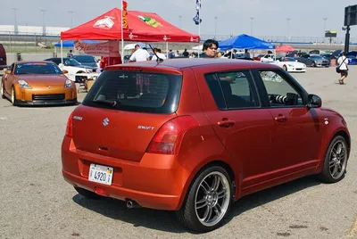 Orange Suzuki Swift in California (Photo taken in 2008.) : r/Suzuki