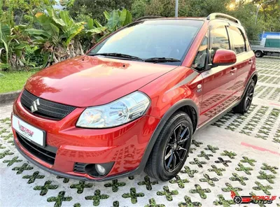 2008 Suzuki SX4 Base with 18x9.5 AVID1 AV6 and Autoguard 225x40 on Stock  Suspension | 1351132 | Fitment Industries