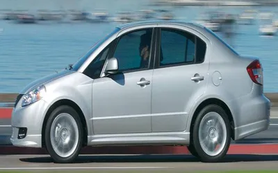 2008 Suzuki SX4 Crossover Touring in Silver - Drivers Side Profile Stock  Photo - Alamy