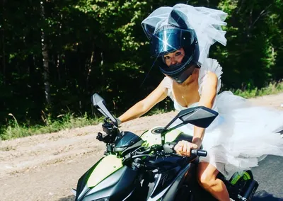 Красочные обои свадьбы на мотоциклах: новые фоновые рисунки