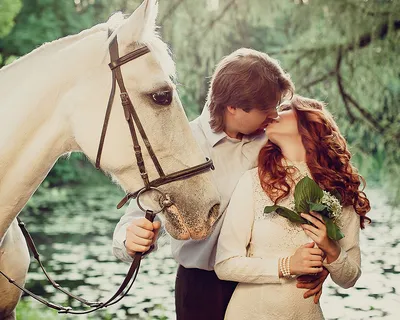 Романтическая фотосессия на лошадях | Свадьба на Бали от MIX Bali Events
