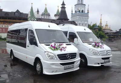 Автобусы на свадьбу, Заказ микроавтобуса на свадьбу