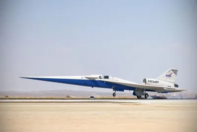 NASA представила «бесшумный» сверхзвуковой гражданский самолет X-59 — РБК