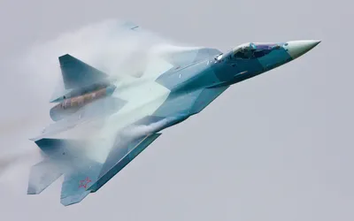 Самолёт 5 поколения Су-57 (ПАК ФА Т 50) - Авиация России