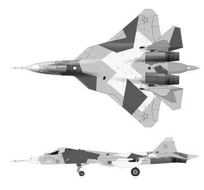 ПАК ФА Т-50 - многоцелевой истребитель Авиация России
