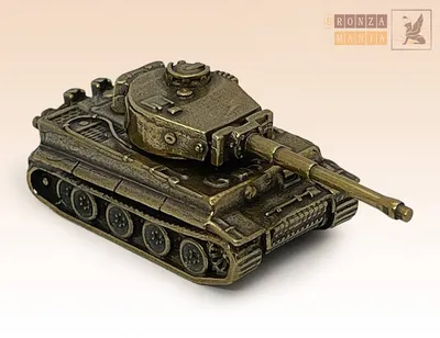 Автомобили и транспорт - Танк Tiger 1 Второй мировой войны немецкой армии,  CARS_3584 | 3D модель для ЧПУ станка