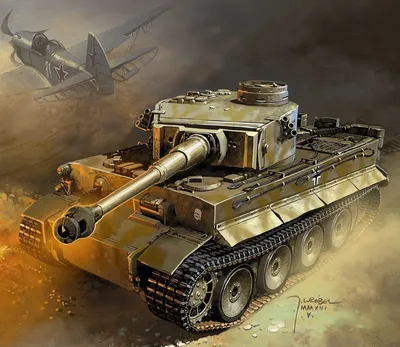 Купить сборную модель танка Pz.Kpfw.VI Тигр (T-VI) (World of Tanks),  масштаб 1:35 (Italeri)