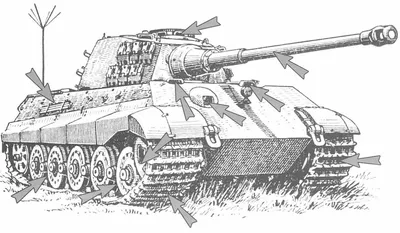 Pz. Kpfw. VI Ausf. E «Tiger» — Каропка.ру — стендовые модели, военная  миниатюра