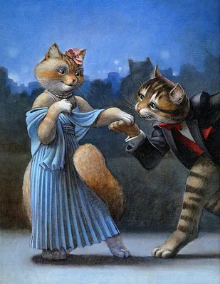 Танцующие котики | Sofi Wood | Дзен
