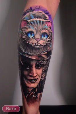 Значение тату Чеширский кот - примеры интересных фото с рисунками готовых  татуировок - YouTube