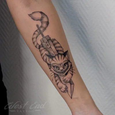 Татуировка чеширский кот компьютерная игра #tattooart #tattoogirl  #tattooshop #татуировка #tattooidea #tattoolovers #tattoowork #t… | Тату,  Татуировки, Тату-студия