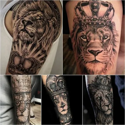 Татуировка лев , на руке, …» — создано в Шедевруме