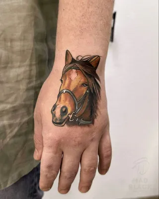 Татуировка лошадь для девушки: фото, стили, расцветки - tattopic.ru