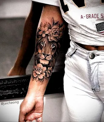 Значение татуировки льва у мужчин: символика, история и особенности выбора  мотива - tattopic.ru