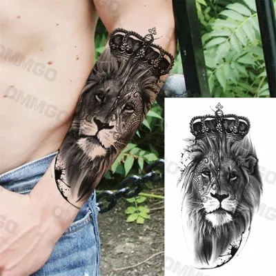 Татуировки для девушек лев (78 фото)