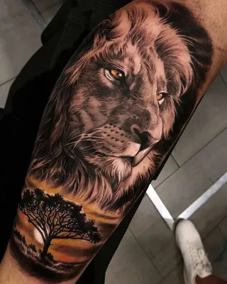 Тату Лев - Тату Лев на Бедре - Татуировка со львом на бедре | Lion tattoo,  Lion tattoo meaning, Lion tattoo on thigh