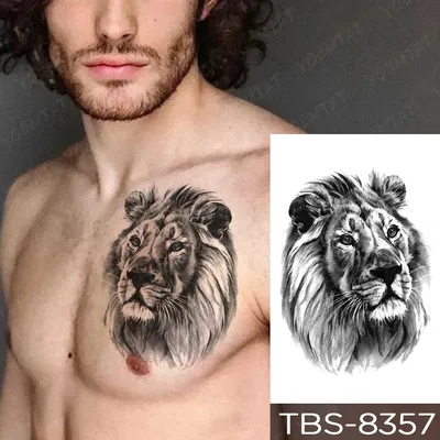 Татуировка мужская реализм на предплечье лев - мастер Анастасия Юсупова  6852 | Art of Pain