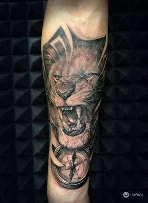 Тату Лев – Благородность и Храбрость в одной Татуировке | Tattoo-ideas.ru |  Дзен