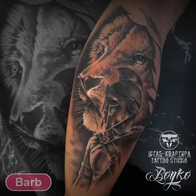 Татуировка львица с львенком: смысл, значимость и идеи дизайна - tattopic.ru
