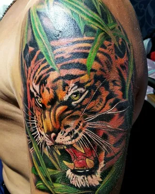 Значение татуировки тигр
