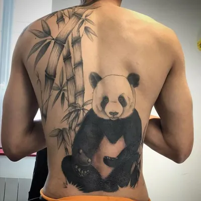 Татуировки / Тату эскизы / Идеи для татуировок / ART - Милая панда 🐼 |  Facebook