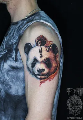 100 Фото] Тату Панда: Значение для Девушек и Мужчин | Panda tattoo,  Tattoos, Panda art